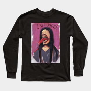 Ansekenamun - Horror artwork print Long Sleeve T-Shirt